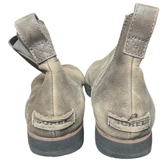 Sorel Women's Size 9.5 Harlow Chelsea Boots Ankle Wedge - Picture 3 of 6
